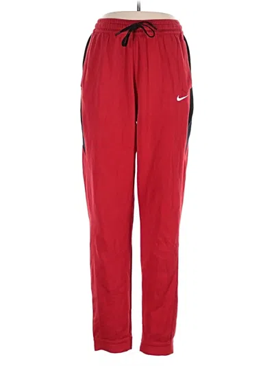 Pre-owned Nike Track Pants In Red