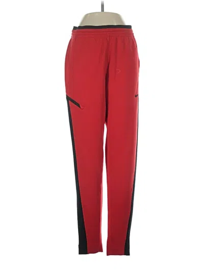 Pre-owned Nike Track Pants In Red