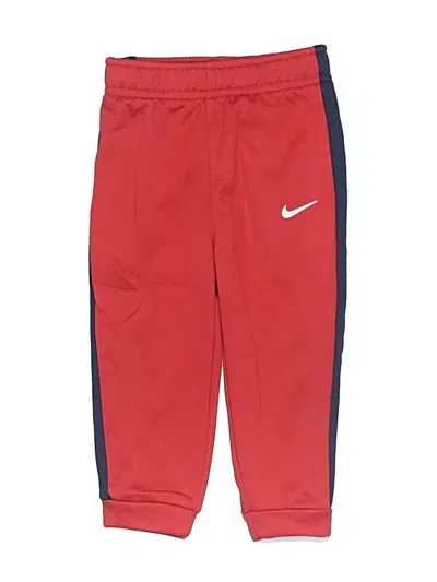 Pre-owned Nike Babies' Track Pants In Red