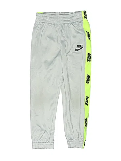 Pre-owned Nike Kids' Track Pants In Silver