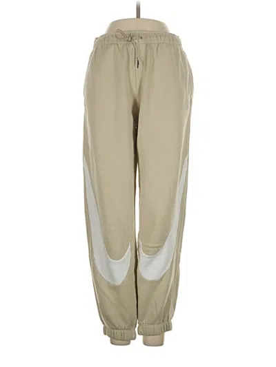 Pre-owned Nike Track Pants In Tan