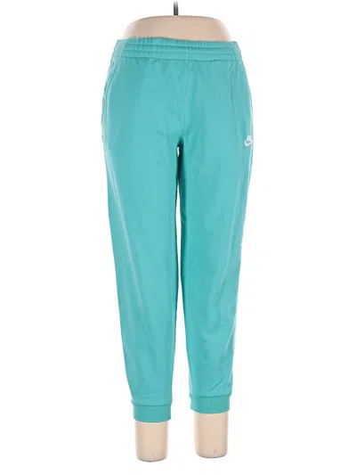Pre-owned Nike Track Pants In Teal