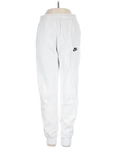 Pre-owned Nike Track Pants In White