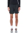 Nike Swim Engineered Solid Color Swim Shorts With Back Pocket In Black