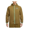 Nike Trail Aireez Lightweight Trail Running Jacket 'olive Green' In Brown