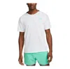 Nike Trail Solar Chase Dri-fit Short-sleeve Running Top 'white'