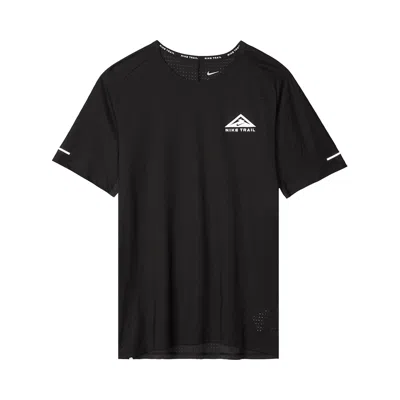 Pre-owned Nike Trail Solar Chase T-shirt 'black/white' | Men's Size Xl