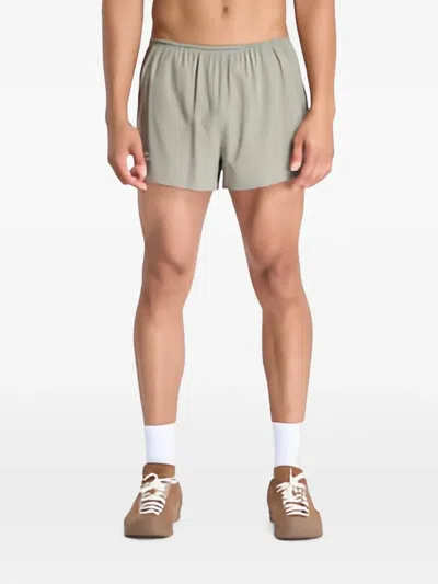 Nike Trailwind Dri-fit Adv Logo-print Shorts In 그린