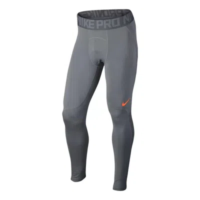 Nike Training Pro Hyperwarm Tights 'grey' In Gray