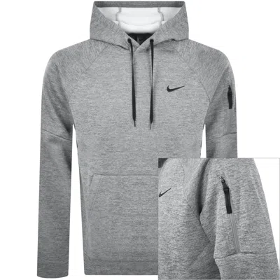 Nike Training Therma Fit Hoodie Grey In Gray