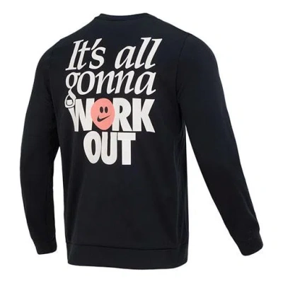 Nike Training Work Out Graphic Backprint T-shirt 'black'