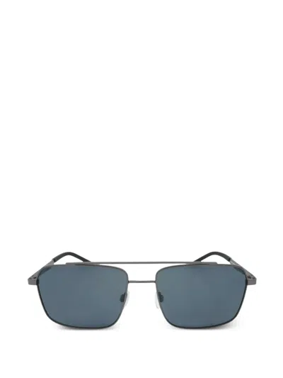 Nike Traveler Strike Polarized Square Sunglasses In Blue