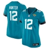 Nike Travis Hunter Teal Jacksonville Jaguars 2025 Nfl Draft First Round Pick Team Game Player Jersey In Blue