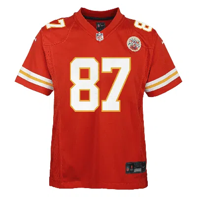 Nike Travis Kelce Kansas City Chiefs Big Kids'  Nfl Game Jersey In Red