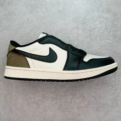 Pre-owned Nike Travis Scott Fragment X Fragment Design X Air Jorden Aj1 Low Og Sp In Brown