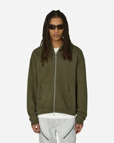 Nike Travis Scott Full-zip Hoodie Khaki In Green