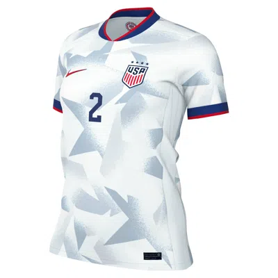 Nike Trinity Rodman Uswnt 2025 Stadium Home  Women's Dri-fit Soccer Jersey In White