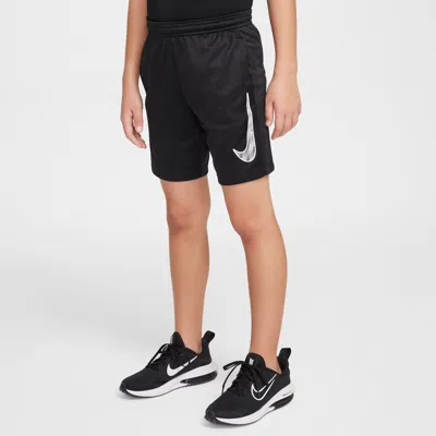 Nike Trophy23 Big Kids' Dri-fit Shorts In Black