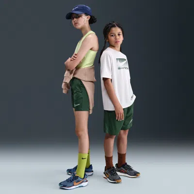 Nike Trophy23 Big Kids' Dri-fit Training Shorts In Green