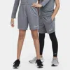 Nike Big Kids Trophy23 Dri-fit 7" Training Shorts In Smoke Grey