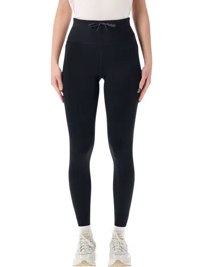Nike Trousers Black In Blue