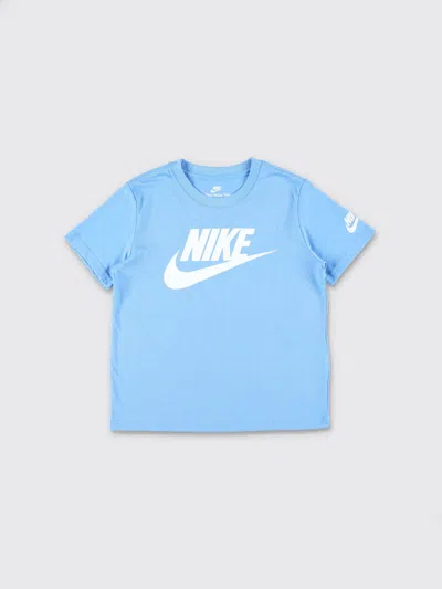 Nike T-shirt Kids In Blue