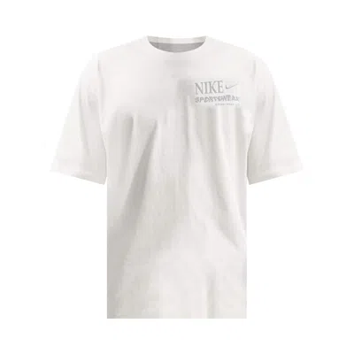 Pre-owned Nike T-shirt 'summit White/wolf Grey' | Men's Size S