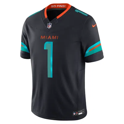 Nike Tua Tagovailoa Miami Dolphins Rivalries Collection  Men's Dri-fit Nfl Limited Jersey In Black