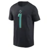 Nike Tua Tagovailoa Miami Dolphins Rivalries Collection  Men's Nfl T-shirt In Black