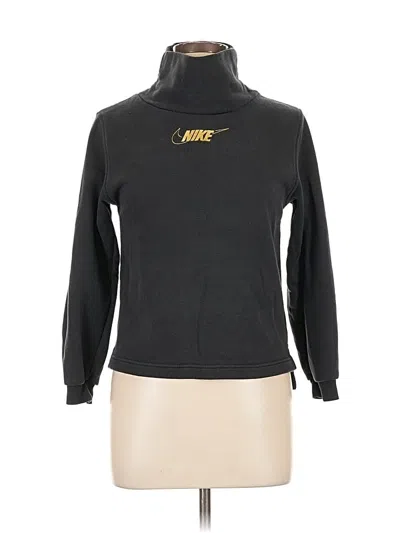 Pre-owned Nike Turtleneck Sweater In Black