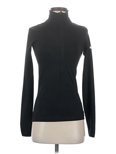 Pre-owned Nike Turtleneck Sweater In Black