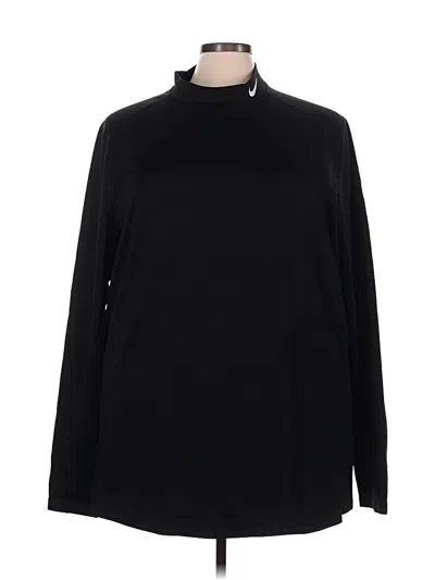 Pre-owned Nike Turtleneck Sweater In Black