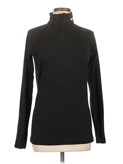 Pre-owned Nike Turtleneck Sweater In Black