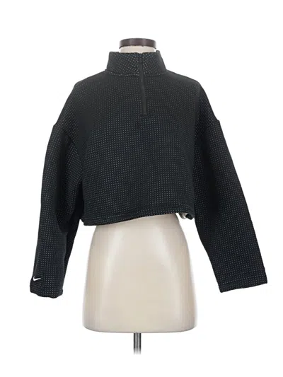 Pre-owned Nike Turtleneck Sweater In Black
