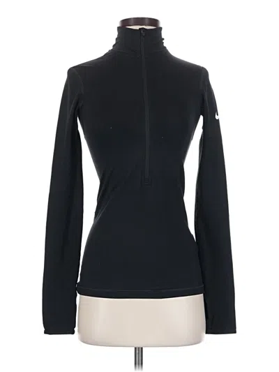 Pre-owned Nike Turtleneck Sweater In Black