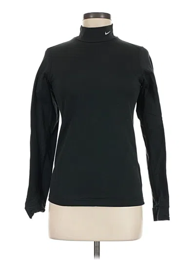 Pre-owned Nike Turtleneck Sweater In Black