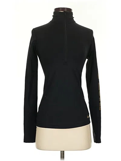 Pre-owned Nike Turtleneck Sweater In Black