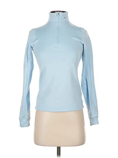 Pre-owned Nike Turtleneck Sweater In Blue