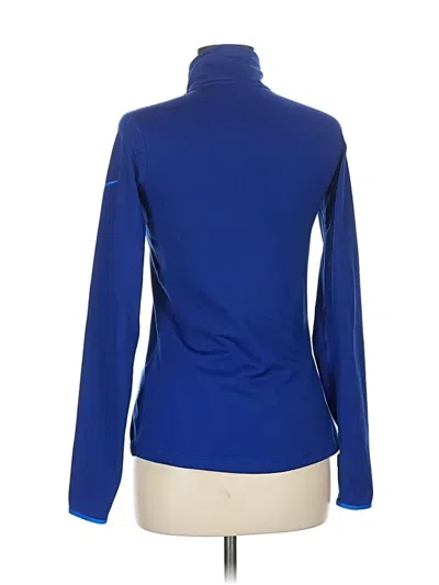 Pre-owned Nike Turtleneck Sweater In Blue