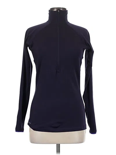 Pre-owned Nike Turtleneck Sweater In Blue