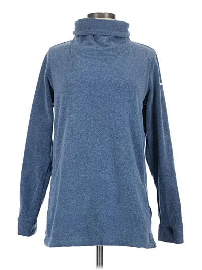 Pre-owned Nike Turtleneck Sweater In Blue