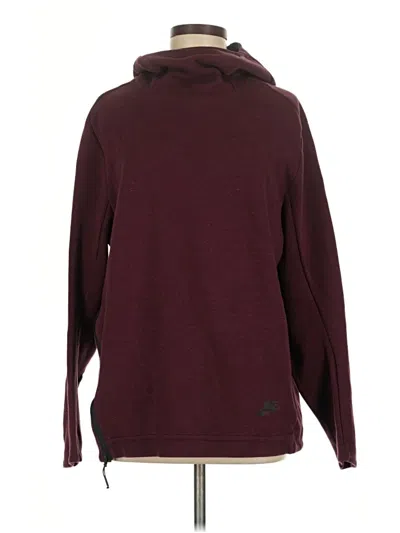 Pre-owned Nike Turtleneck Sweater In Burgundy
