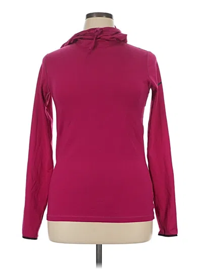 Pre-owned Nike Turtleneck Sweater In Burgundy
