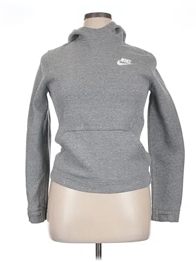 Pre-owned Nike Turtleneck Sweater In Gray