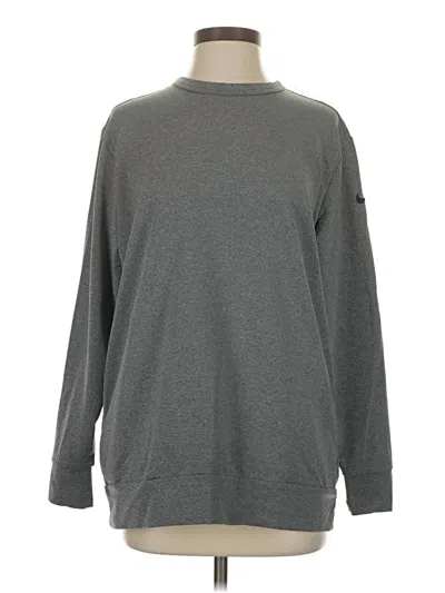 Pre-owned Nike Turtleneck Sweater In Gray