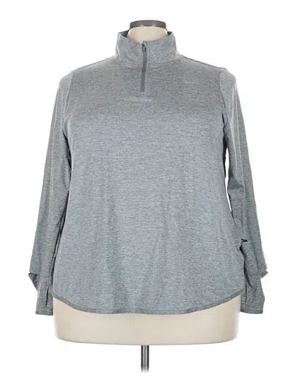 Pre-owned Nike Turtleneck Sweater In Gray