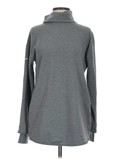 Pre-owned Nike Turtleneck Sweater In Gray