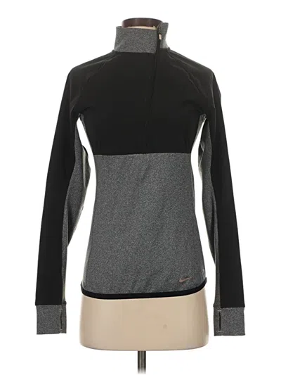 Pre-owned Nike Turtleneck Sweater In Gray