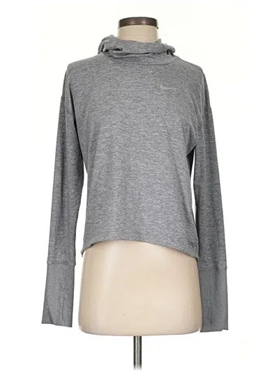 Pre-owned Nike Turtleneck Sweater In Gray