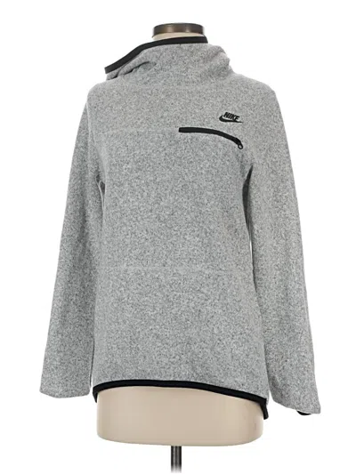 Pre-owned Nike Turtleneck Sweater In Gray